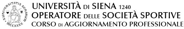 Università degli Studi di Siena - Operatore delle Società Sportive